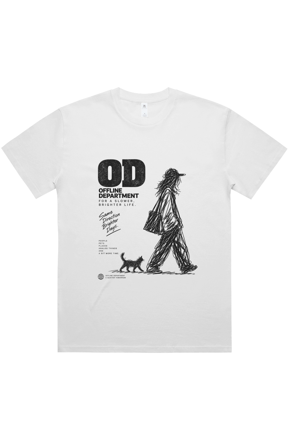Block Oversized Tee
