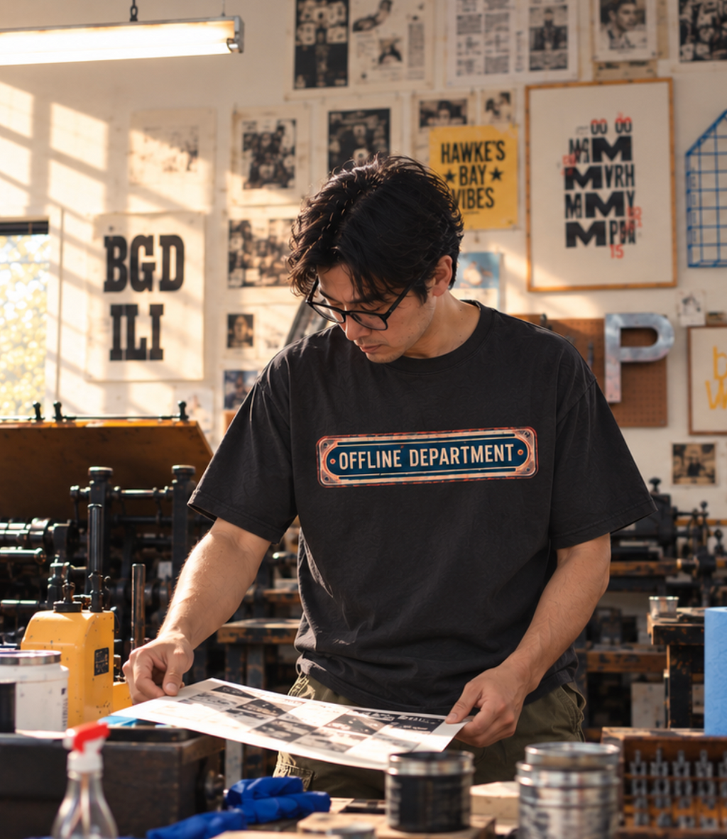 Print Isn’t Dead Tee – Offline Department